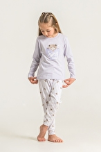 Roly Poly Kız Çocuk Pijama Takımı RP3911-3.LLA