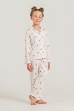 Roly Poly Kız Çocuk Pijama Takımı RP3913-G.PMB