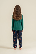 Roly Poly Kız Çocuk Pijama Takımı RP3918-G.YSL