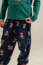 Roly Poly Kız Çocuk Pijama Takımı RP3918-G.YSL