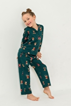 Roly Poly Kız Çocuk Pijama Takımı RP3919-3.YSL