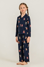 Roly Poly Kız Çocuk Pijama Takımı RP3919-G.LAC