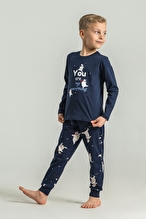 Roly Poly Erkek Çocuk Pijama Takımı RP3931-G.LAC