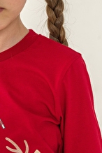Roly Poly Kız Çocuk Pijama Takımı RP3934-3.KRMZ