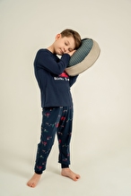 Roly Poly Erkek Çocuk Pijama Takımı RP3939-G.LAC