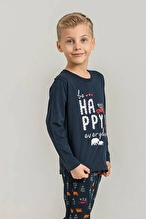 Roly Poly Erkek Çocuk Pijama Takımı RP3933-G.LAC