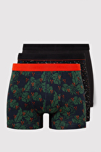 Mavi Erkek 3'lü Boxer M0911421-33648.LACI