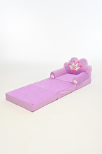 Pufu Toys Mor Princess Peluş Koltuk 120 cm