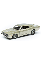 Maisto 1/25 1969 Dodge Charger R/T Model Araba Gümüş