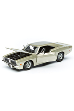 Maisto 1/25 1969 Dodge Charger R/T Model Araba Gümüş