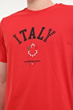 Lumberjack Erkek Tişört RENATO 11ITL1030 KIRMIZI