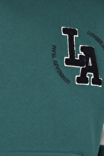 Lumberjack Erkek Sweatshirt FRAN 17ID115 ZUMRUT YESILI