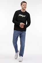 Lumberjack Erkek Sweatshirt ZUHN 16ITL521 SIYAH