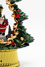 Waldern Dekoratif Çam Ağacı Kar Küresi Noel Baba