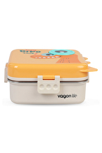 Vagonlife Paslanmaz Çelik Beslenme Kutusu 1120 ml Sarı