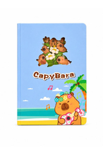Vagonlife 3D Capybara Temalı Defter