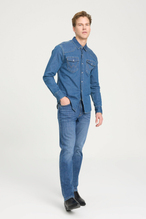 Wrangler Texas Slim Erkek Kot Pantolon W12S084W83