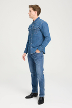 Wrangler Texas Slim Erkek Kot Pantolon W12S084W83