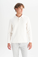 Wrangler Erkek Polo Yaka Sweatshirt W2520381104