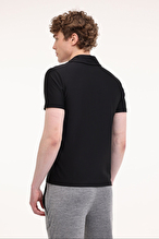 Lumberjack Erkek Polo Yaka Tişört HOPE 12ITL401 SIYAH