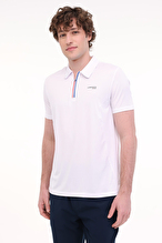 Lumberjack Erkek Polo Yaka Tişört RENATO 12ITL1016 BEYAZ