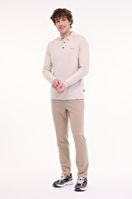 Lumberjack Erkek Sweatshirt LUKE 15ITL1080 BEJ