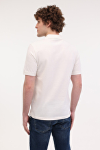 Lumberjack Erkek Polo Yaka Tişört BASIC CT953 K.BEYAZ