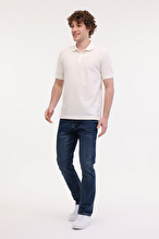Lumberjack Erkek Polo Yaka Tişört BASIC CT953 K.BEYAZ