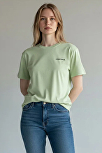 Lumberjack Kadın Tişört C NECK 11CT122 LIME