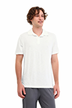 Lumberjack Erkek Polo Yaka Tişört JASPER 12URB1049 BEYAZ