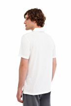 Lumberjack Erkek Polo Yaka Tişört JASPER 12URB1049 BEYAZ