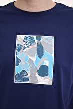 Lumberjack Erkek Tişört CHEN 11HL1004 INDIGO