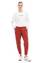 Lumberjack Kadın Sweatshirt 16ABER YOG2-8 EKRU