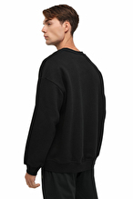 Lumberjack Erkek Sweatshirt ROS 16HS108 SIYAH