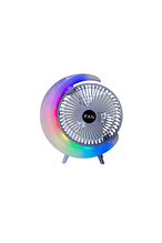 Wexta Taşınabilir Masaüstü Usb Fan Mavi S24