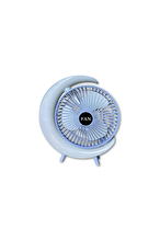 Wexta Taşınabilir Masaüstü Usb Fan Mavi S24