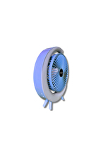 Wexta Taşınabilir Masaüstü Usb Fan Mavi S24
