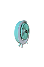 Wexta Taşınabilir Masaüstü Usb Fan Yeşil S24