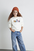 Mavi Kız Çocuk Sweatshirt M7S10169-70057