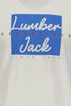 Lumberjack Erkek Tişört 11-FORTINO BEYAZ
