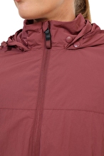 Lumberjack Kadın Yağmurluk FOLDOWN BORDO
