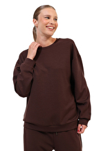 Lumberjack Kadın Sweatshirt 16ALICE-C CK97 KAHVE