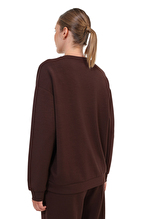 Lumberjack Kadın Sweatshirt 16ALICE-C CK97 KAHVE