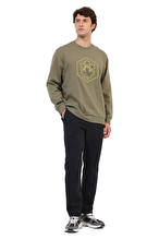 Lumberjack Erkek Sweatshirt ARMAN 16NAT26-4 HAKI