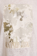 U.S. Polo Assn. Kadın Tişört 9956.VR256