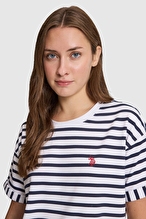 U.S. Polo Assn. Kadın Tişört 10032.VR013