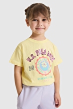 U.S Polo Assn. Kız Çocuk Tişört PU-9624VR004