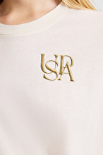 U.S. Polo Assn. Kadın Tişört 10048.VR256