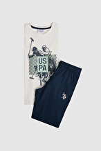 U.S. Polo Assn. Erkek Çocuk Pijama Takımı US2423.VR013