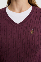 U.S. Polo Assn. Kadın Kazak 14846.VR180